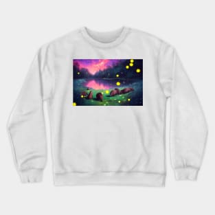 capybara Aurora Crewneck Sweatshirt